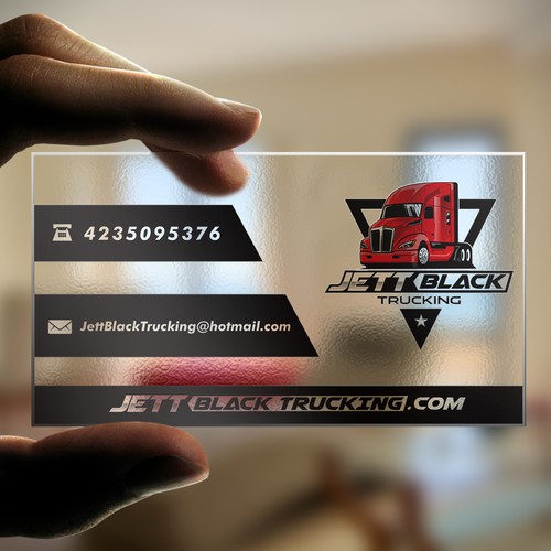 specialized hauling business cards