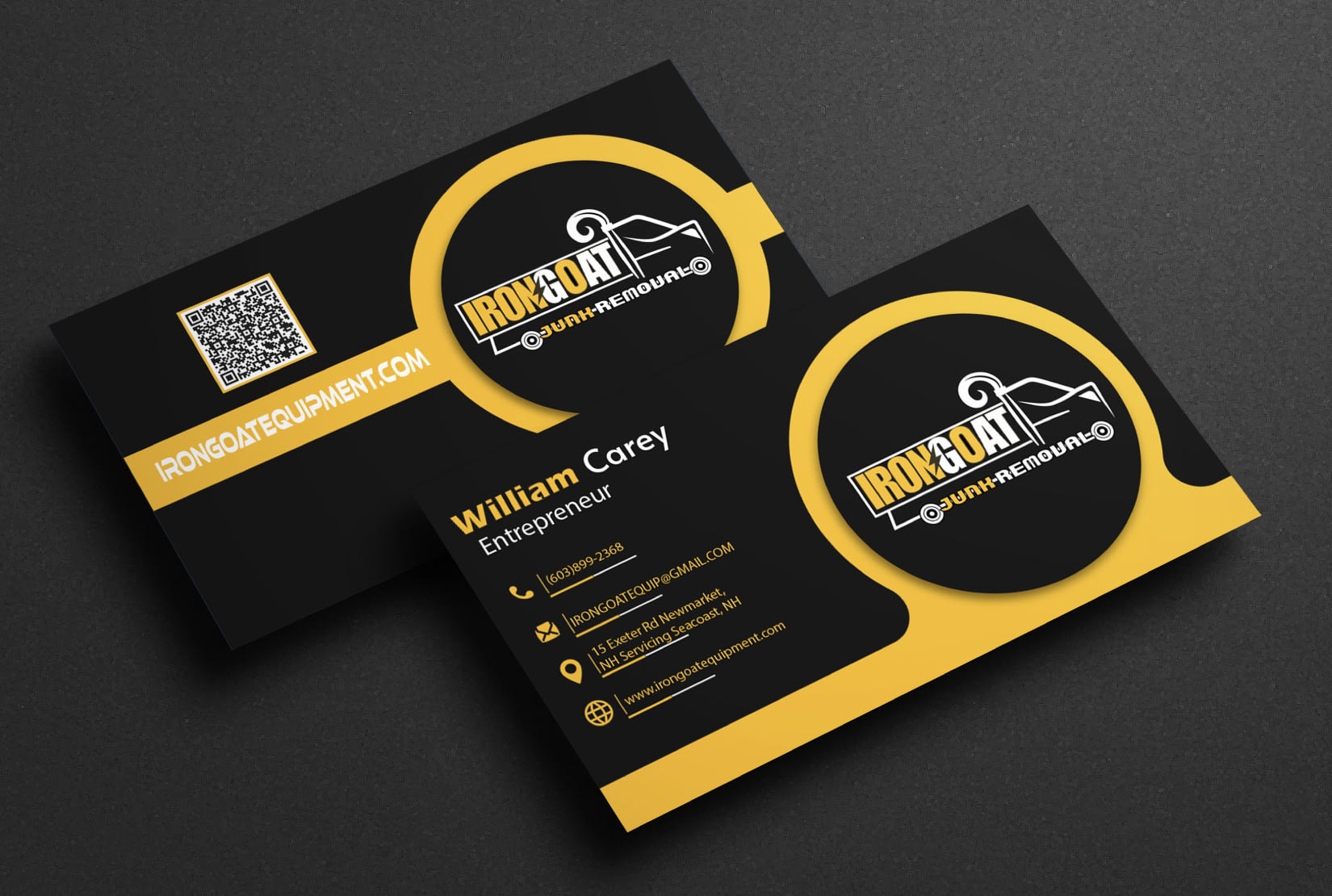 fleet management business cards