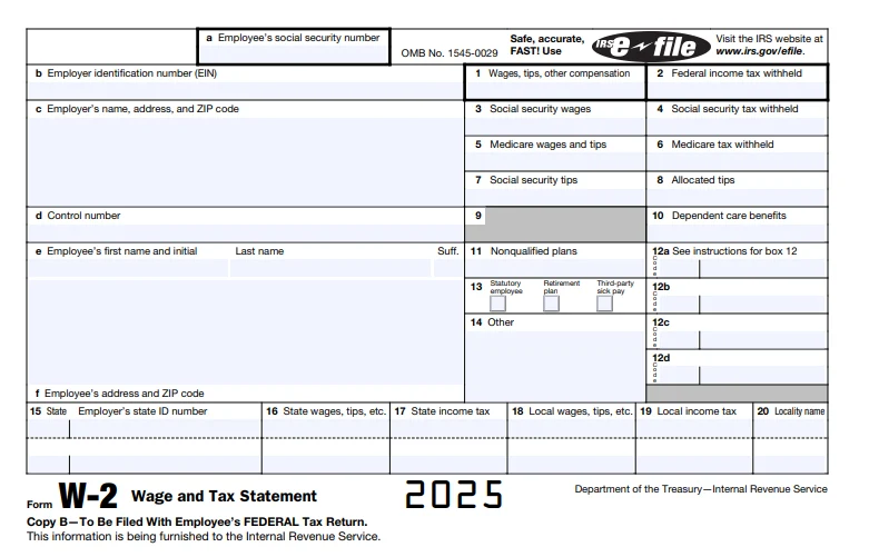 fillable w2 form pdf