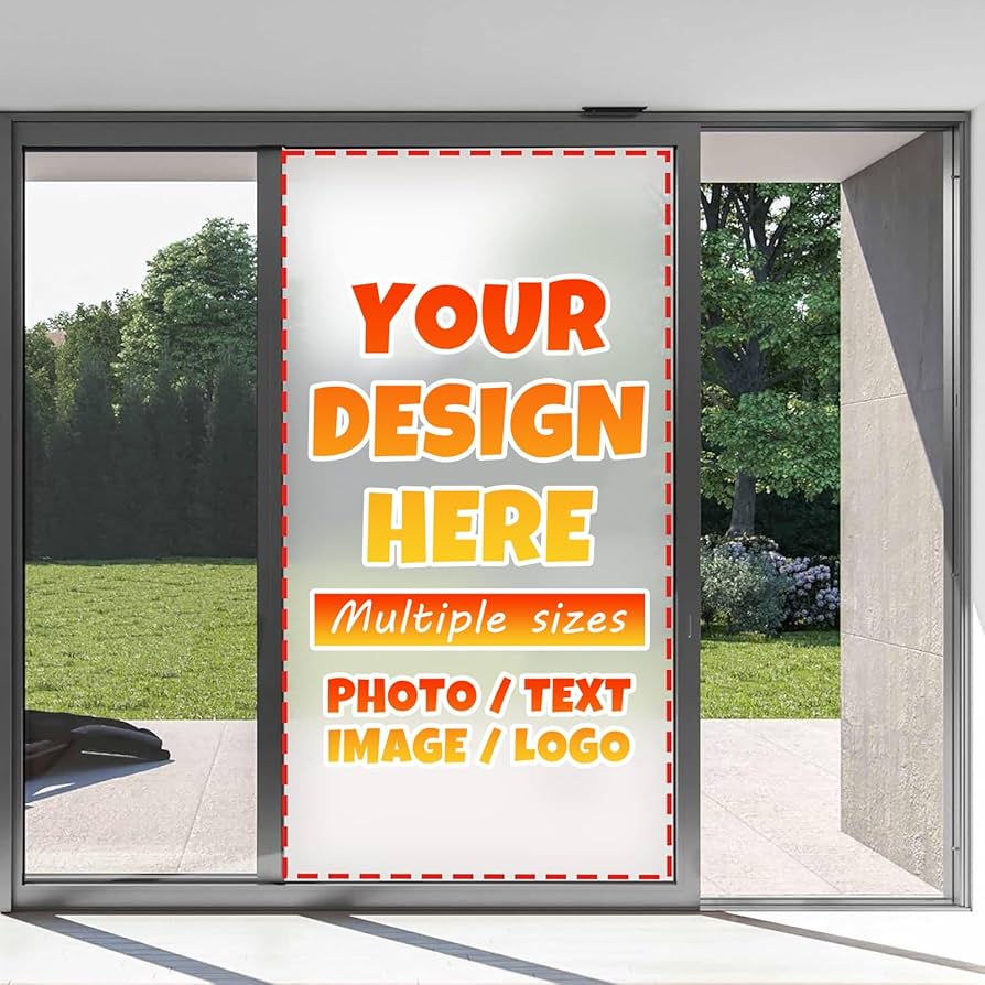 custom window posters
