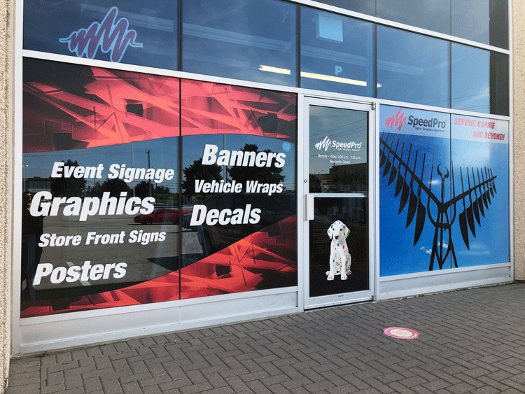 custom window posters